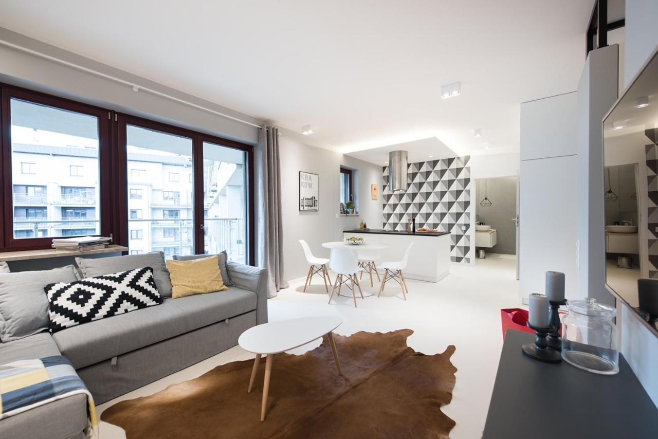 Premium Apartment For Old Town & Jewish Quarter - Balcony Plus Pool Onsite Cracovia Exterior foto